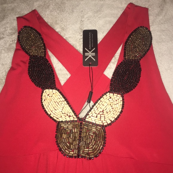 Kardashian Kollection Dresses & Skirts - Beautiful Beaded maxi dress Kardashian Kollection